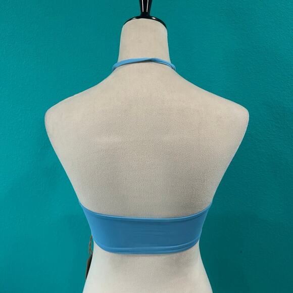 NWT Toast Swim Signature Apex Bikini Top Size S Sky Blue Swim Beach Paddle Surf - Picture 4 of 6